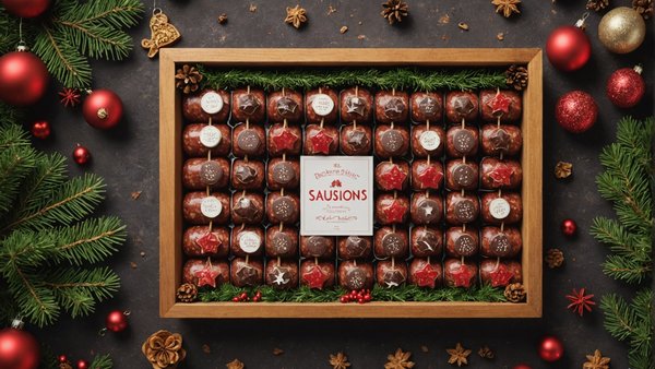 Découvrez le calendrier de l'avent saucisson pour des fêtes gourmandes